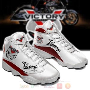 Victory Motorcycles Usa Skull White Air Jordan 13 Shoes