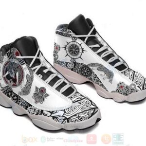 Viking Wolf Snake Air Jordan 13 Shoes