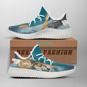 Walleye Fish Art Like Yeezy Shoes