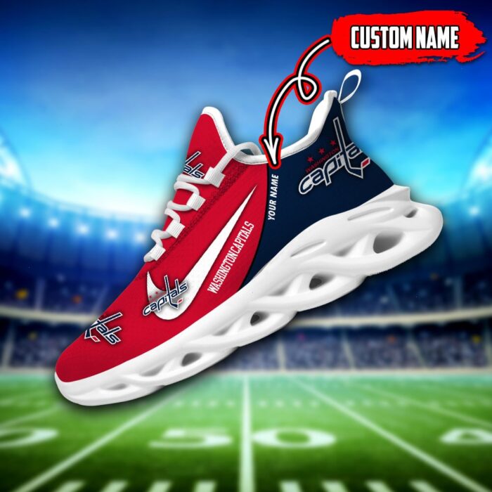 Washington Capitals Custom Name NHL New Max Soul Shoes