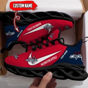 Washington Capitals Custom Name NHL New Max Soul Shoes