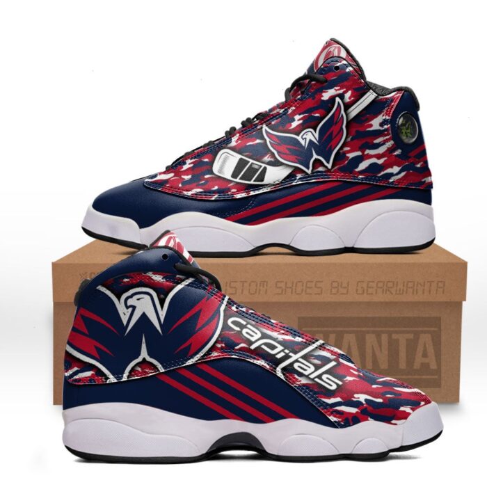 Washington Capitals Jd 13 Sneakers Custom Shoes