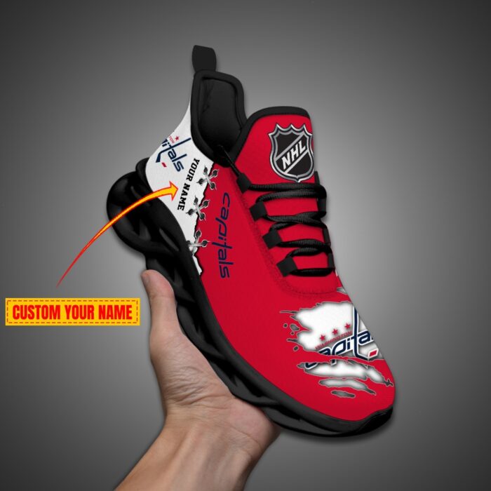 Washington Capitals Personalized NHL Max Soul Shoes