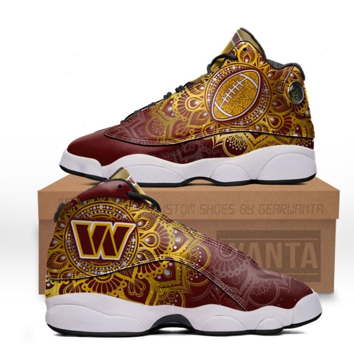 Washington Commanders Jd 13 Sneakers Custom Shoes