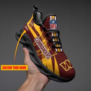 Washington Commanders Personalized Max Soul Shoes