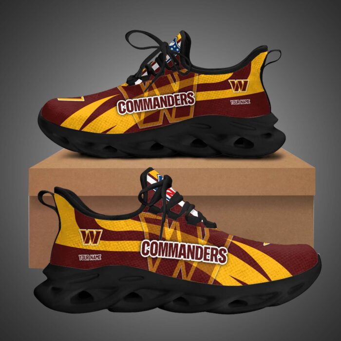 Washington Commanders Personalized Max Soul Shoes