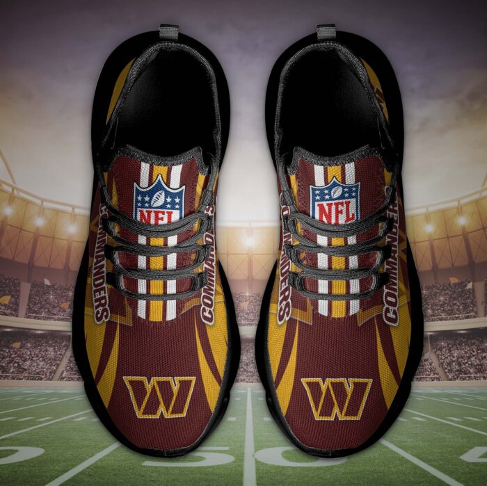 Washington Commanders Personalized Max Soul Shoes