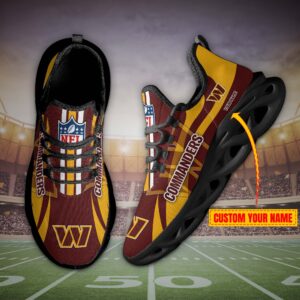 Washington Commanders Personalized Max Soul Shoes