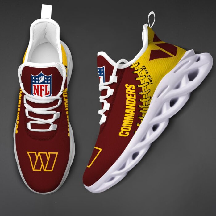 Washington Commanders Personalized Max Soul Shoes 81 SP0901063