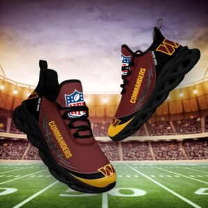 Washington Commanders Personalized NFL Max Soul Shoes