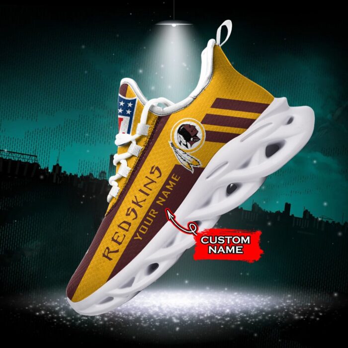 Washington Commanders Personalized NFL Max Soul Sneaker