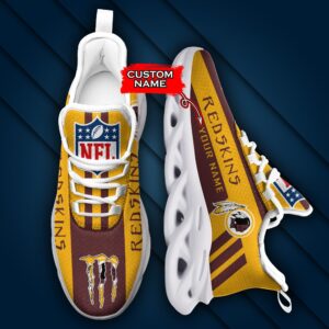 Washington Commanders Personalized NFL Max Soul Sneaker