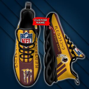 Washington Commanders Personalized NFL Max Soul Sneaker