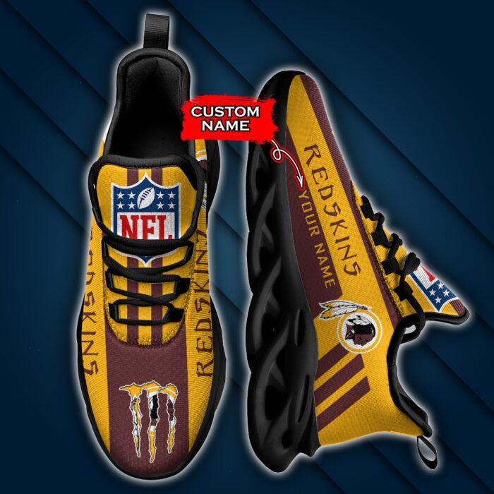 Washington Commanders Personalized NFL Max Soul Sneaker