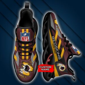 Washington Commanders Personalized NFL Max Soul Sneaker Ver 1