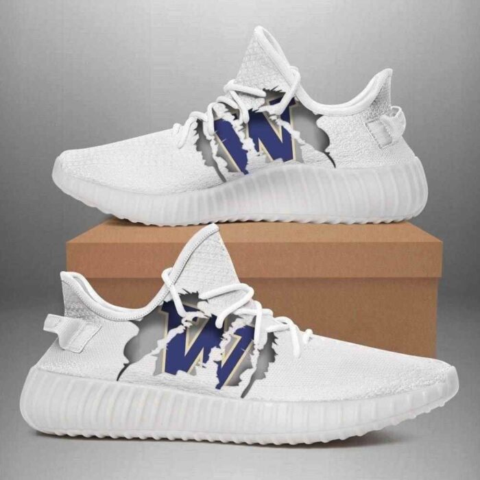 Washington Huskies Yeezy Boost Shoes Sport Sneakers Yeezy Shoes