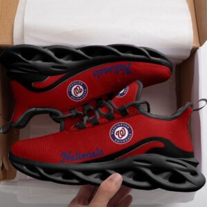 Washington Nationals Black Shoes Max Soul