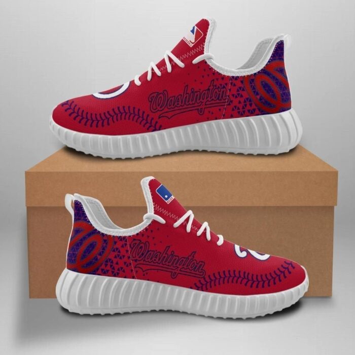 Washington Nationals Custom Shoes Sport Sneakers Baseball Yeezy Boost Yeezy Shoes