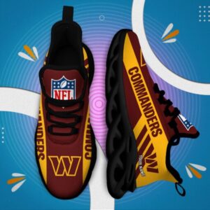 Washington Redskins Personalized Max Soul Shoes