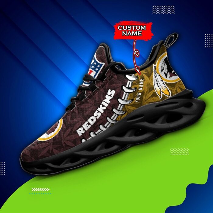 Washington Redskins Personalized Max Soul Shoes for Fan