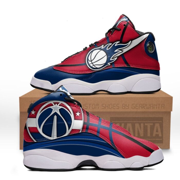 Washington Wizards Jd 13 Sneakers Custom Shoes