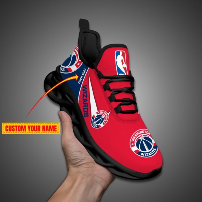 Washington Wizards Personalized NBA Max Soul Shoes