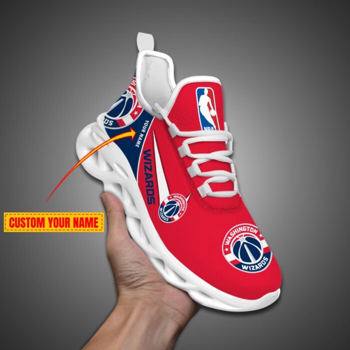 Washington Wizards Personalized NBA Max Soul Shoes