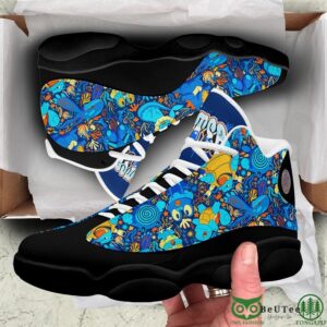 Water Pattern Custom Pokemon Air Jordan 13