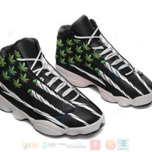 Weed Cannabis Flag Air Jordan 13 Shoes