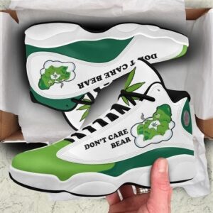 Weed Dont Care Bear Air Jordan 13 Sneakers