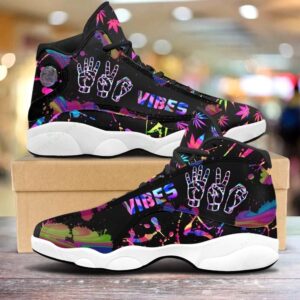 Weed Vibes 420 Air Jordan 13 Shoes