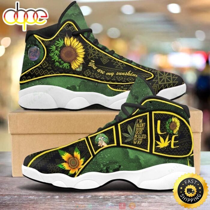 Weed Vibes 420 Personalized Air Jordan 13 sneaker