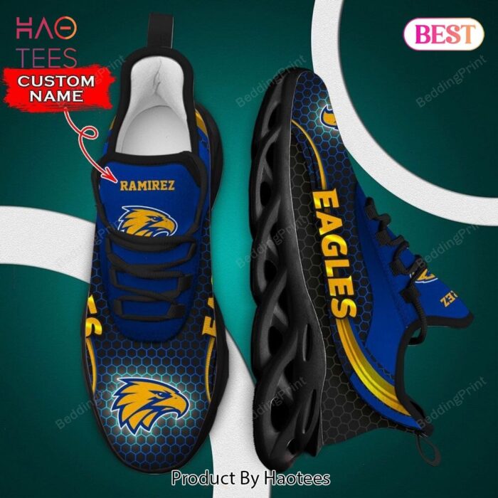 West Coast Eagles AFL Gold Mix Blue Max Soul Shoes