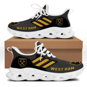 West Ham United FC Black Yellow Max Soul Shoes