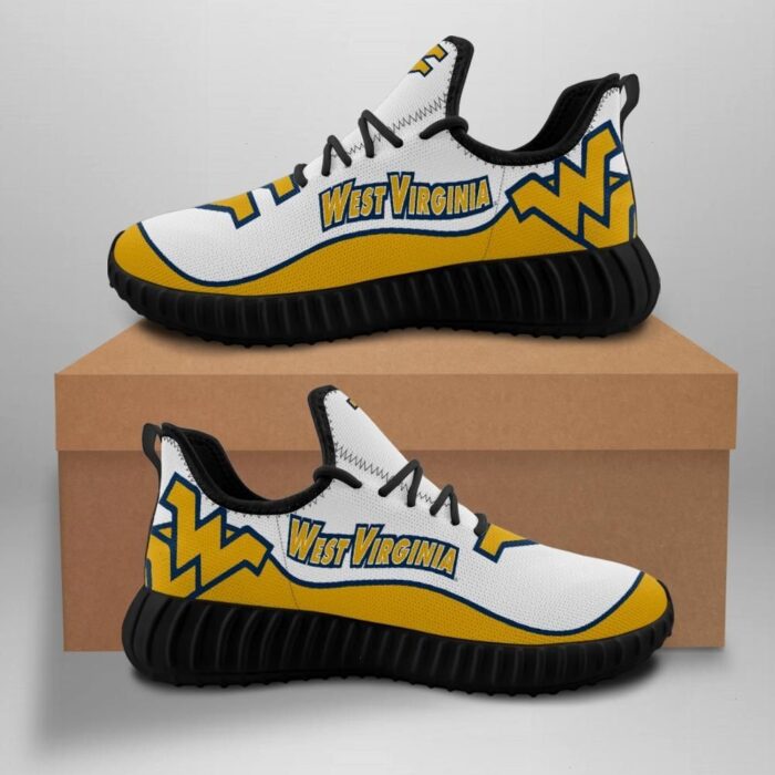 West Virginia Mountaineers Custom Shoes Sport Sneakers Yeezy Boost