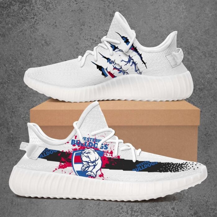 Western Bulldogs Afl Yeezy Shoes Sport Sneakers