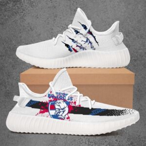 Western Bulldogs Afl Yeezy Shoes Sport Sneakers Yeezy Shoes