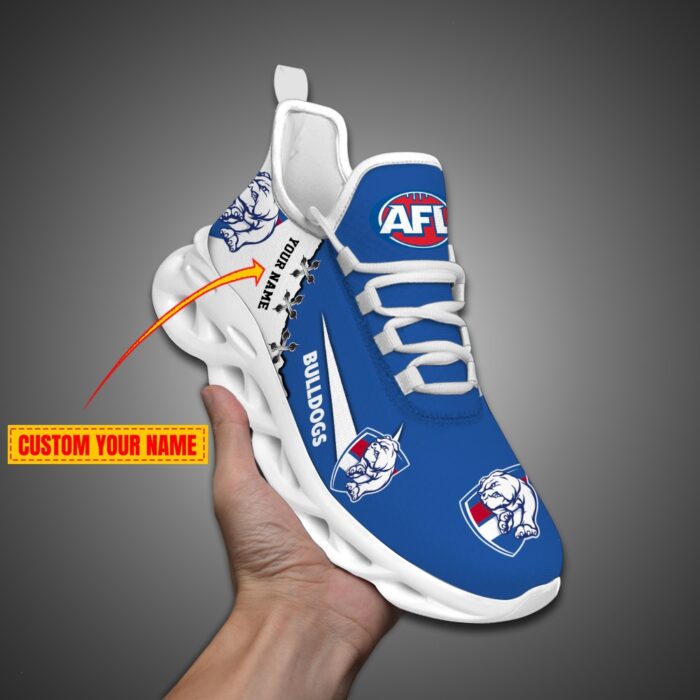 Western Bulldogs Personalized AFL Max Soul Shoes