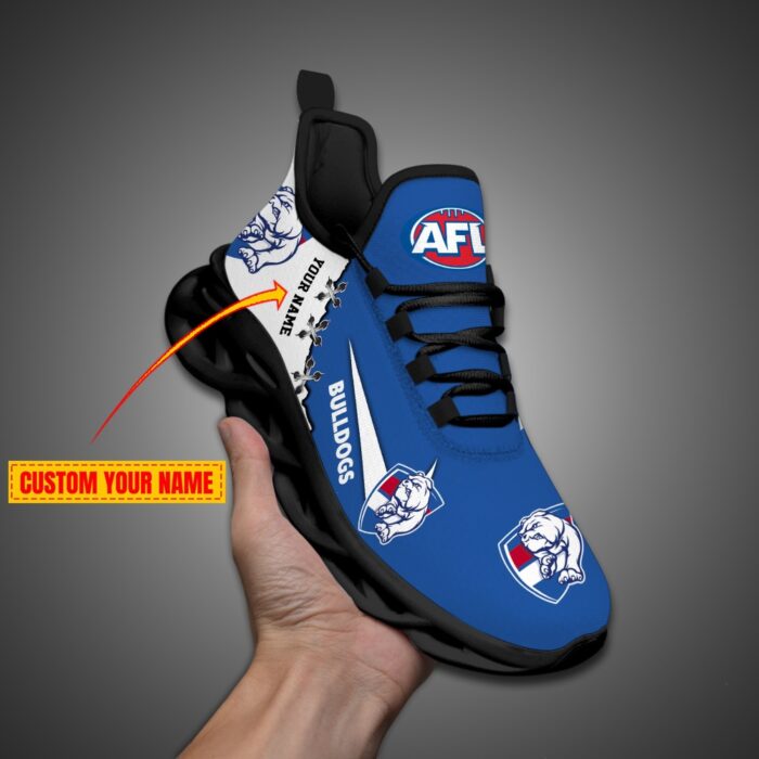 Western Bulldogs Personalized AFL Max Soul Shoes