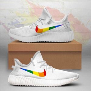 White Lgbt Yeezy Boost Shoes Sport Sneakers Yeezy Shoes