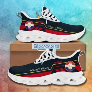 Willem II Custom Name Navy Max Soul Shoes