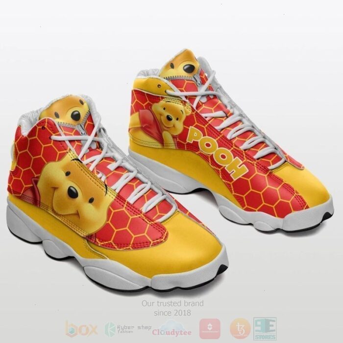 Winnie The Pooh Air Jordan 13 Shoes 4