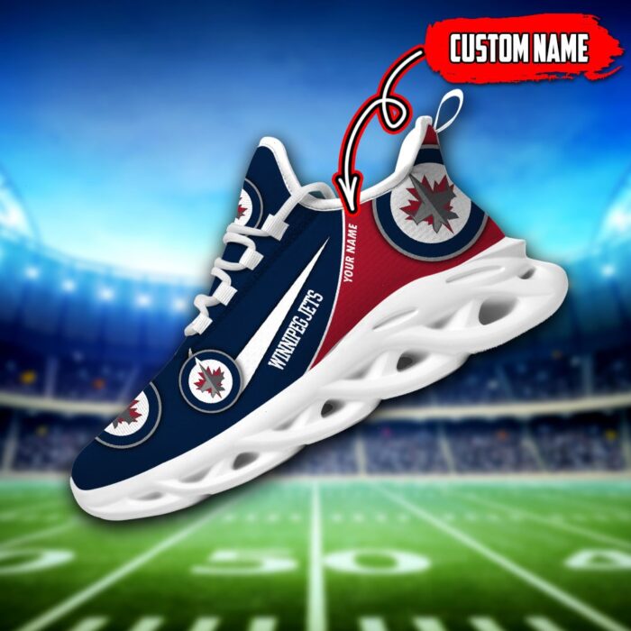 Winnipeg Jets Custom Name NHL New Max Soul Shoes