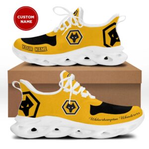 Wolverhampton Wanderers FC Custom Name Limited Max Soul Shoes