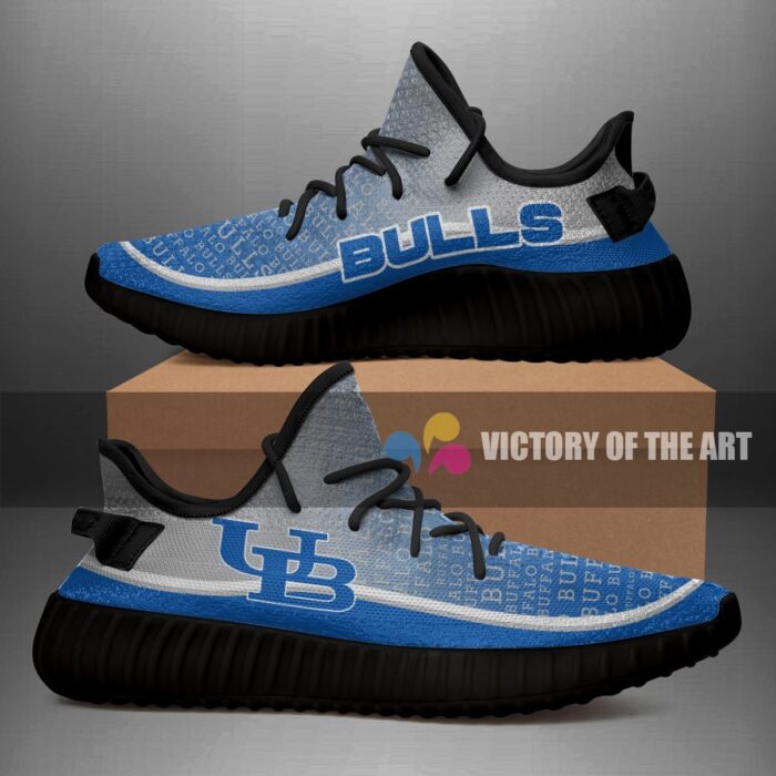 Words In Line Logo Buffalo Bulls Yeezy Shoes