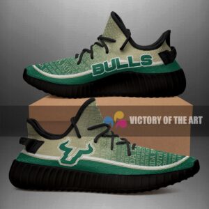 Words In Line Logo South Florida Bulls Yeezy Shoes