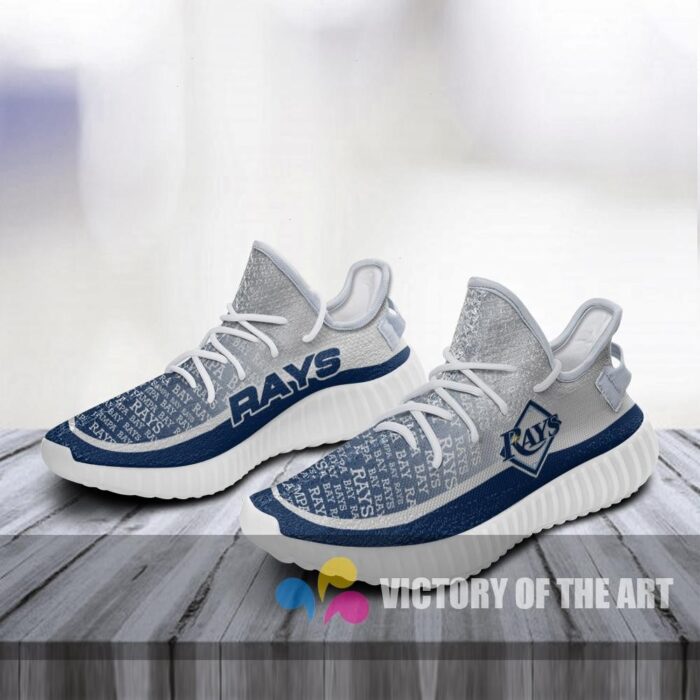 Words In Line Logo Tampa Bay Rays Yeezy Shoes