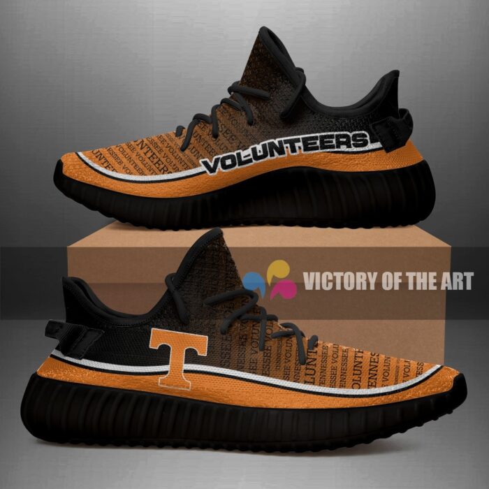 Words In Line Logo Tennessee Volunteers Yeezy Shoes