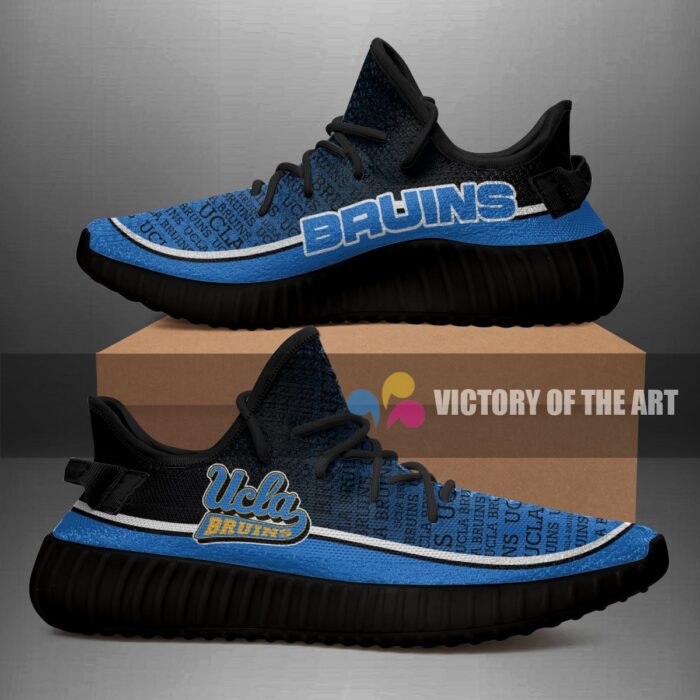 Words In Line Logo Ucla Bruins Yeezy Shoes