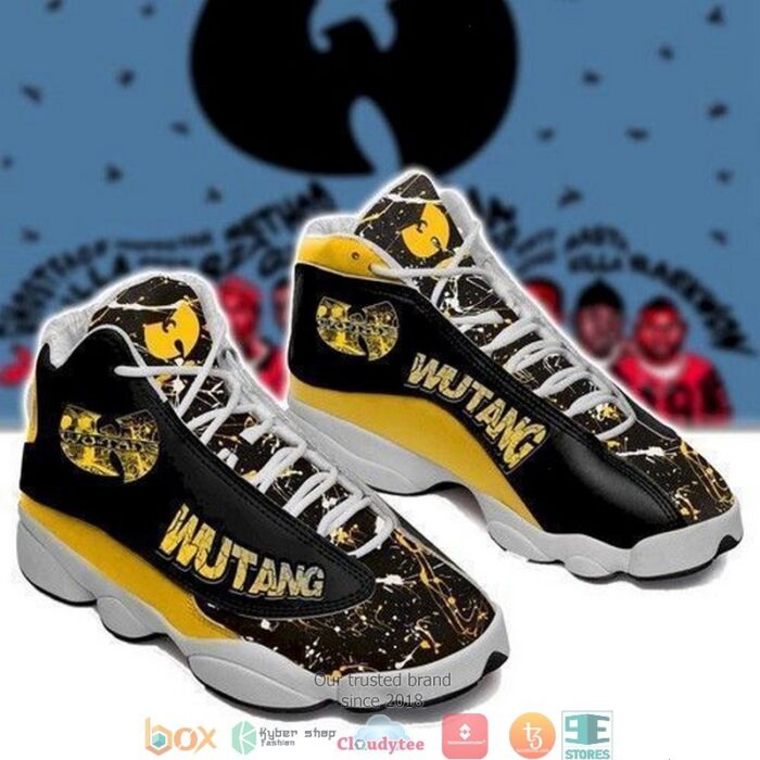 Wu Tang Big Logo Bling Bling Air Jordan 13 Sneaker Shoes